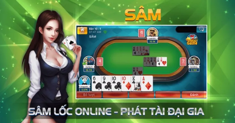 Luật chơi Sâm lốc có vài nét tương đồng với bài Tiến lên
